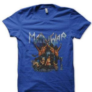 Printed Dark Blue Tshirt